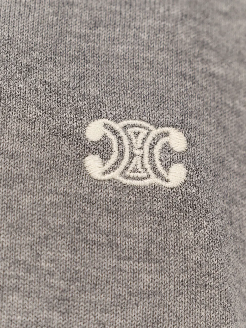 Polo Sweater In Fine Cotton