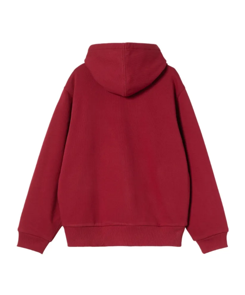 Carhartt Wip Logo Patch Zipped Hoodie
