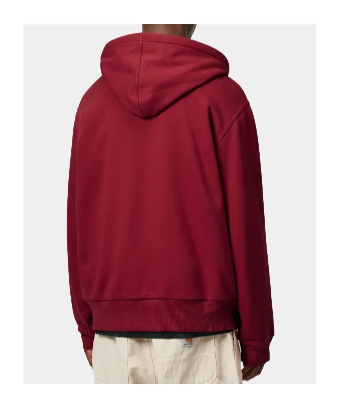 Carhartt Wip Logo Patch Zipped Hoodie