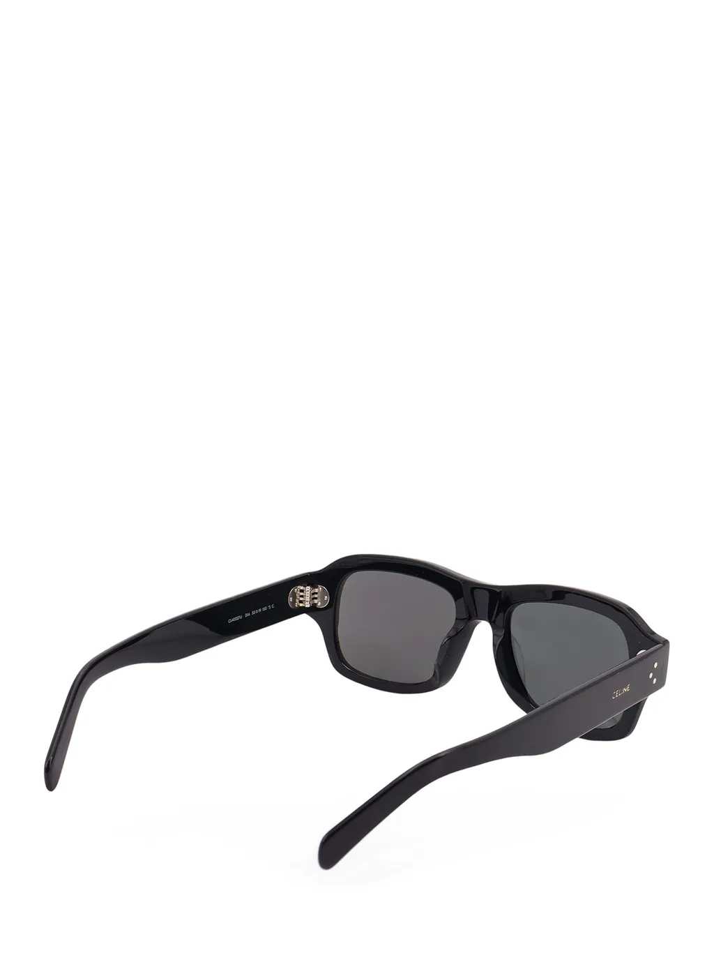 Black Frame 61 Sunglasses In Acetate