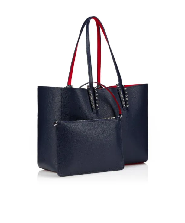 Christian Louboutin Cabata Stud Detailed Small Tote Bag