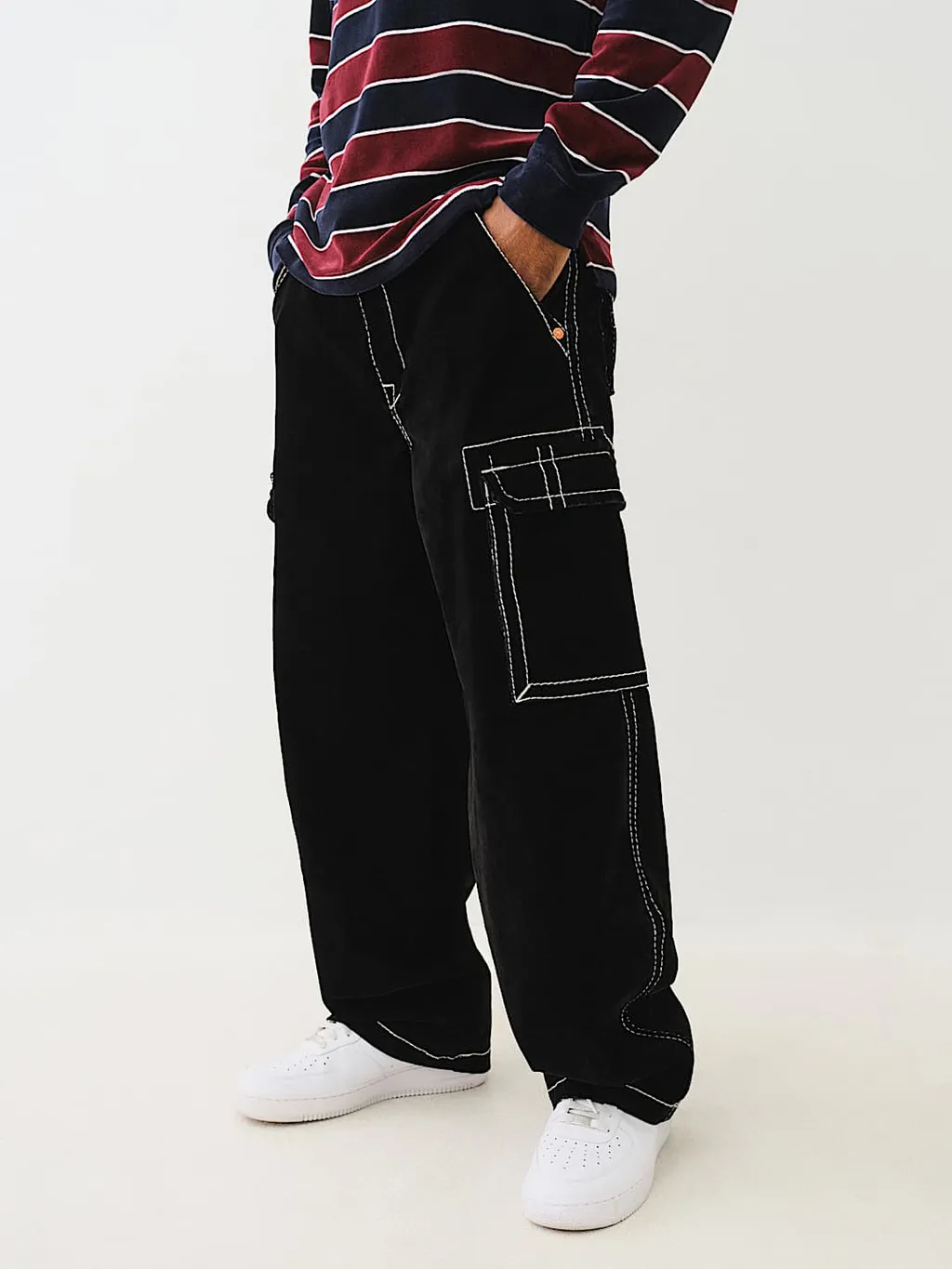 Velvet Big T Cargo Baggy Pant