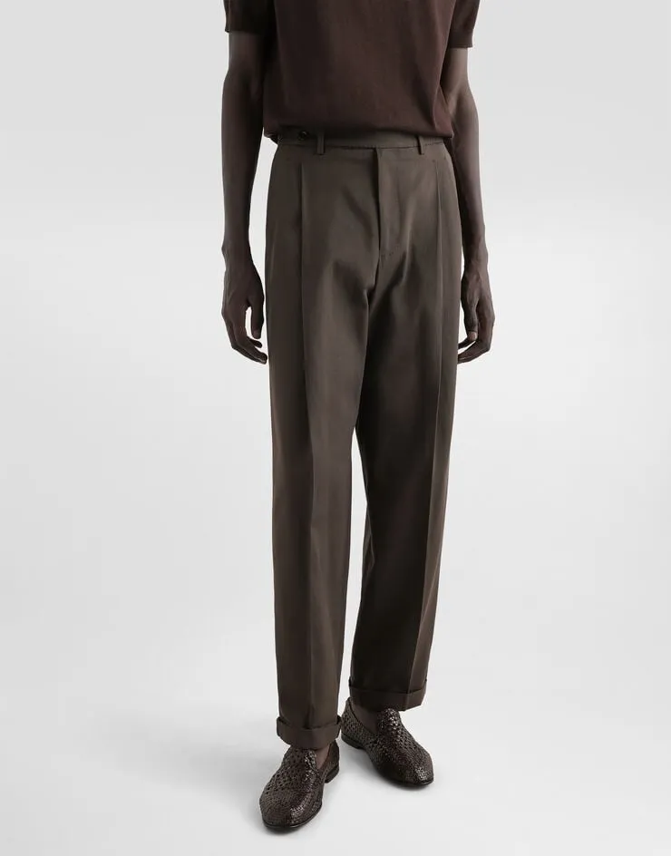 Dolce & Gabbana Pleated Twill Pants