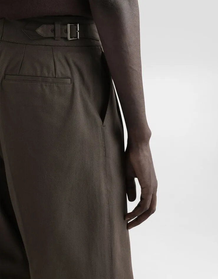 Dolce & Gabbana Pleated Twill Pants