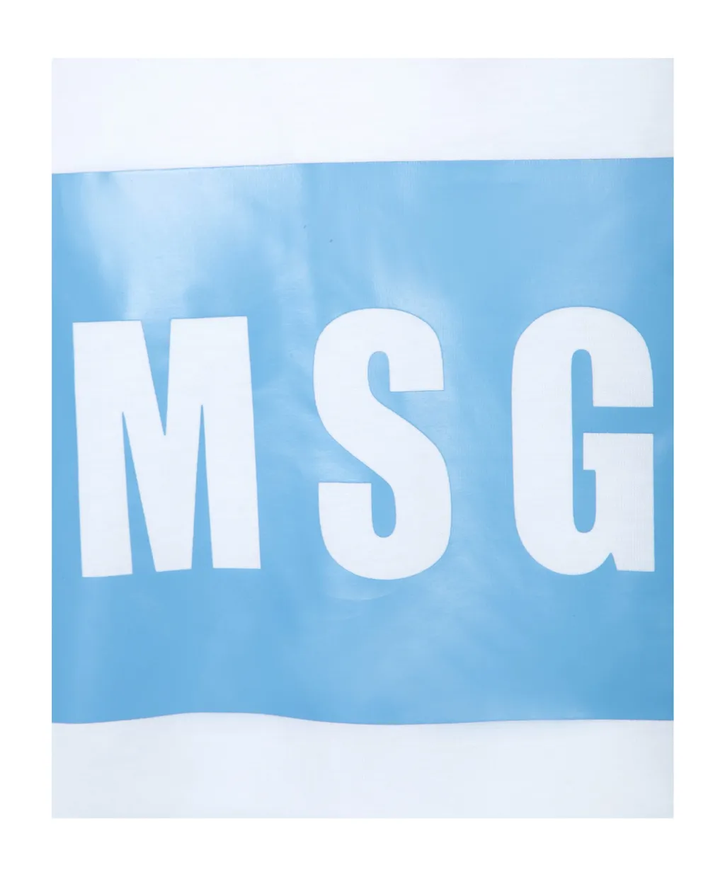 Msgm Logo Printed T-Shirt