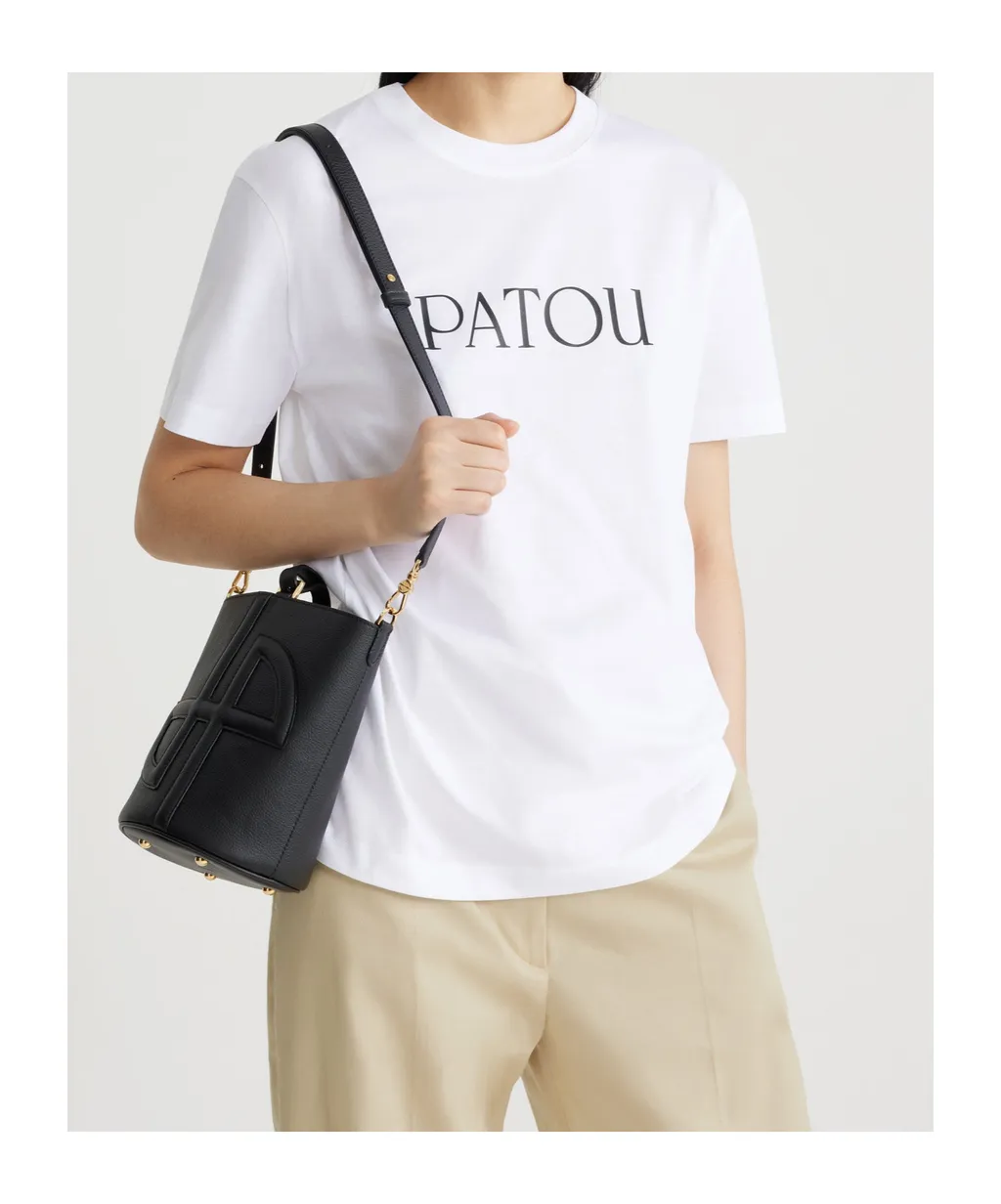 Patou Logo Printed Crewneck T-Shirt