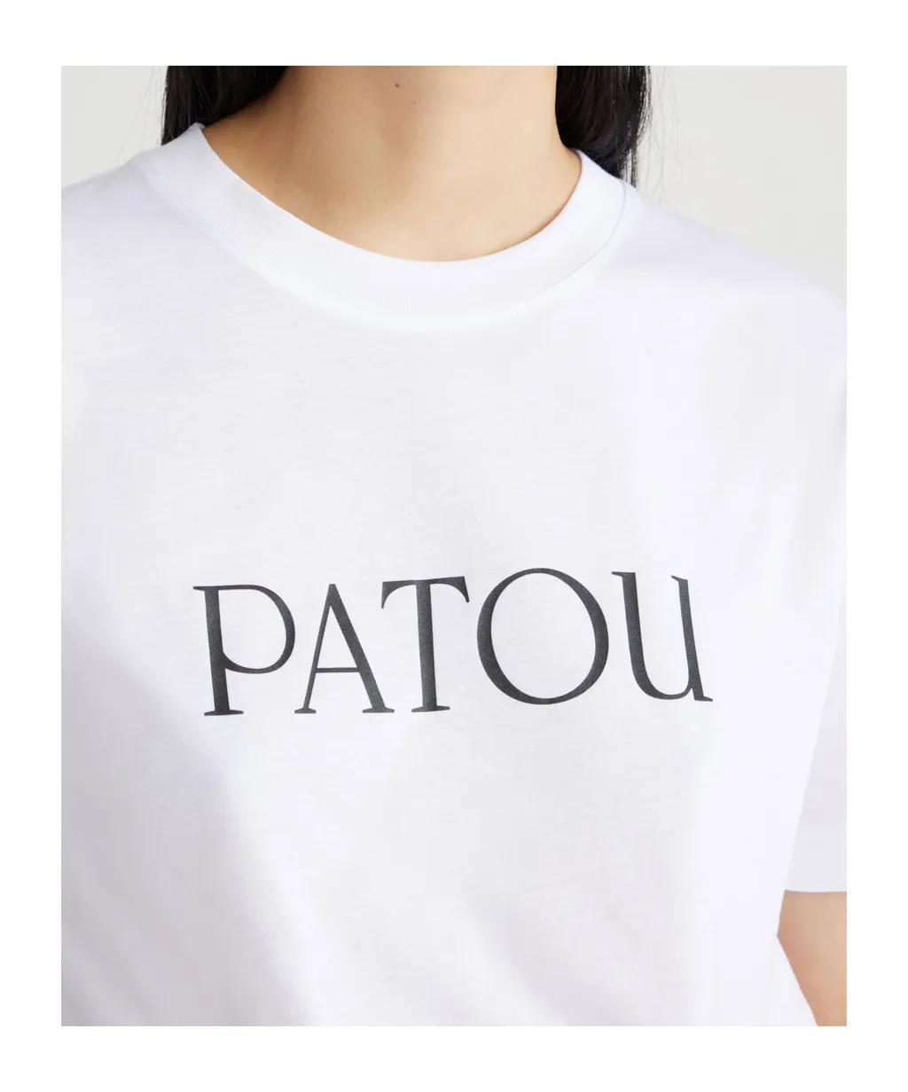Patou Logo Printed Crewneck T-Shirt