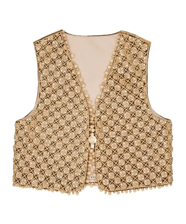 Waistcoat In Velvet