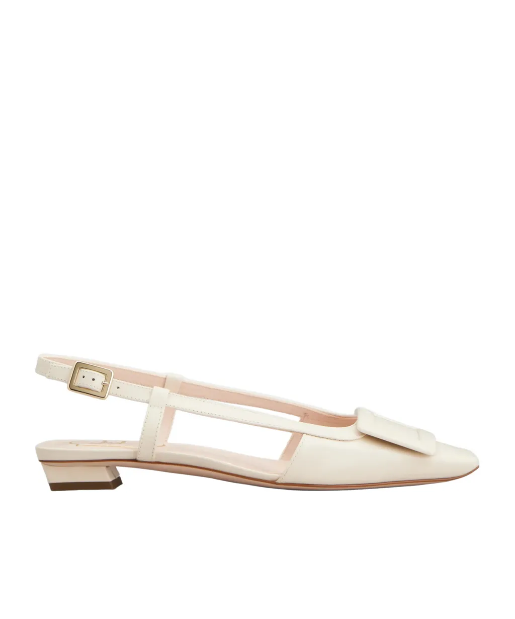 Belle Viver Slingback Ballerinas In Leather