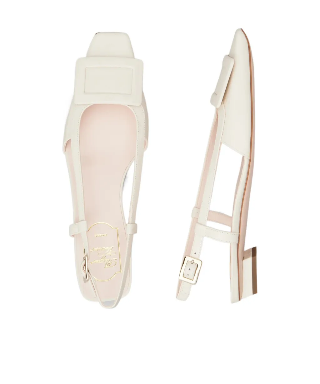 Belle Viver Slingback Ballerinas In Leather