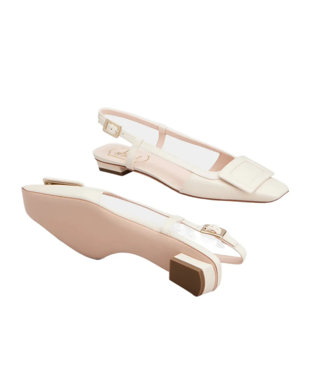 Belle Viver Slingback Ballerinas In Leather