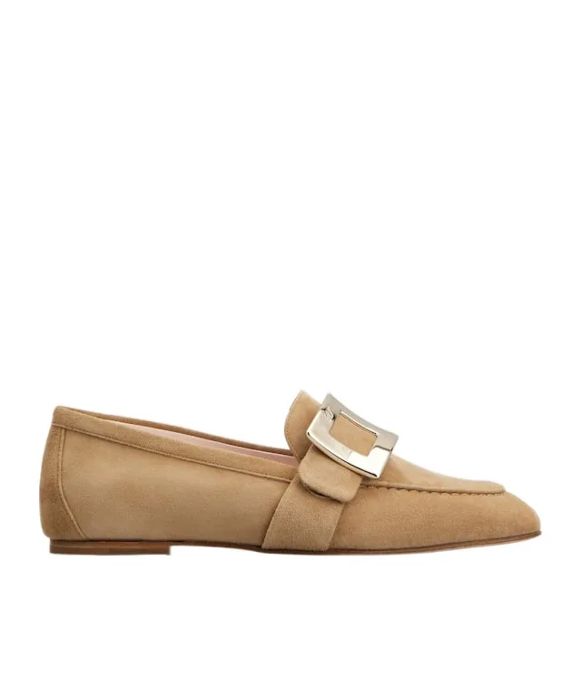 Roger Vivier Logo-Engraved Flat Shoes