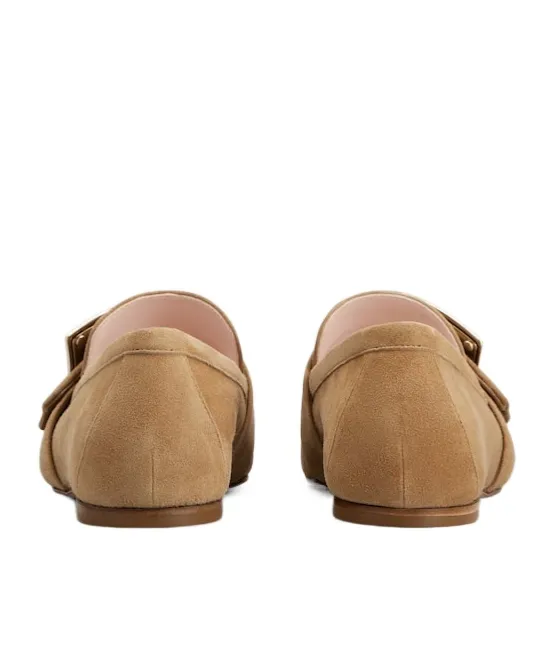 Roger Vivier Logo-Engraved Flat Shoes