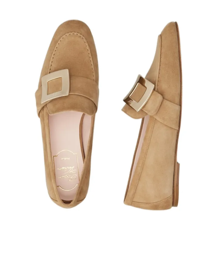 Roger Vivier Logo-Engraved Flat Shoes