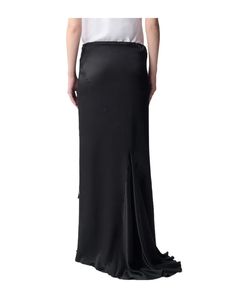 Eveline Silk Maxi Skirt