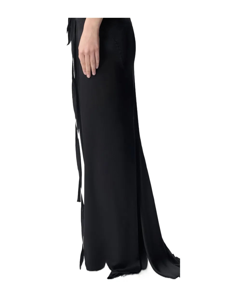 Eveline Silk Maxi Skirt