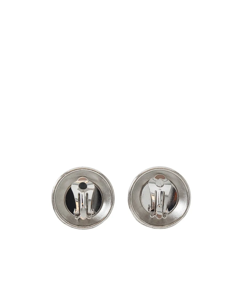 Fancy-V-Button-Clip-Earrings