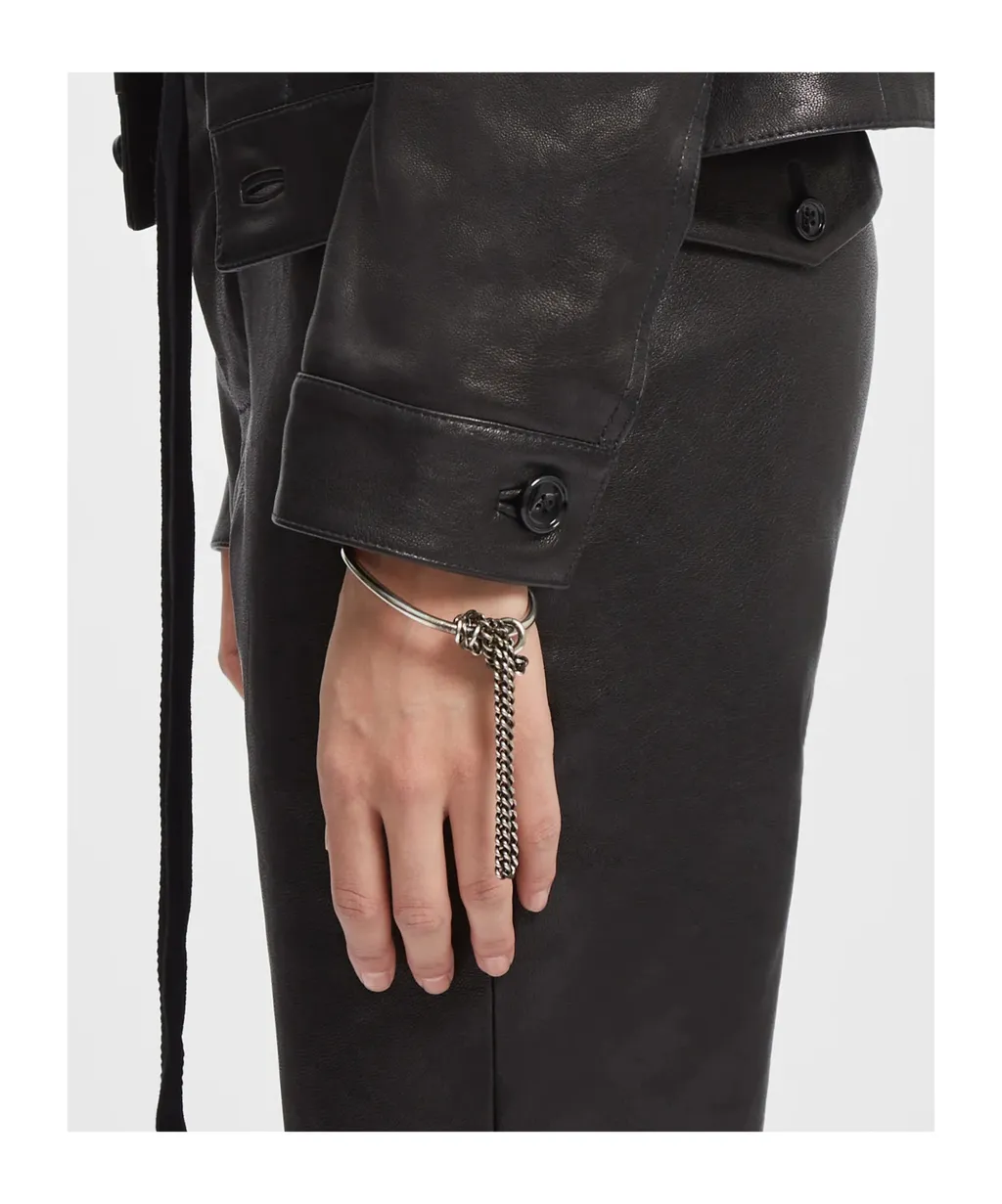 Vokko Bangle With Chain