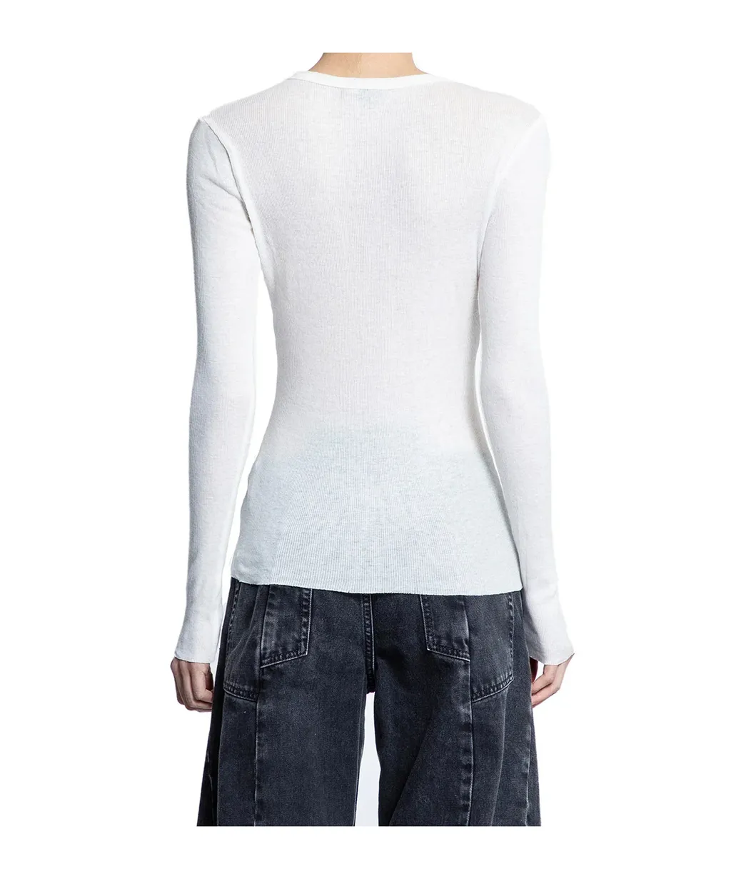 V-Neck Long-Sleeve T-Shirt