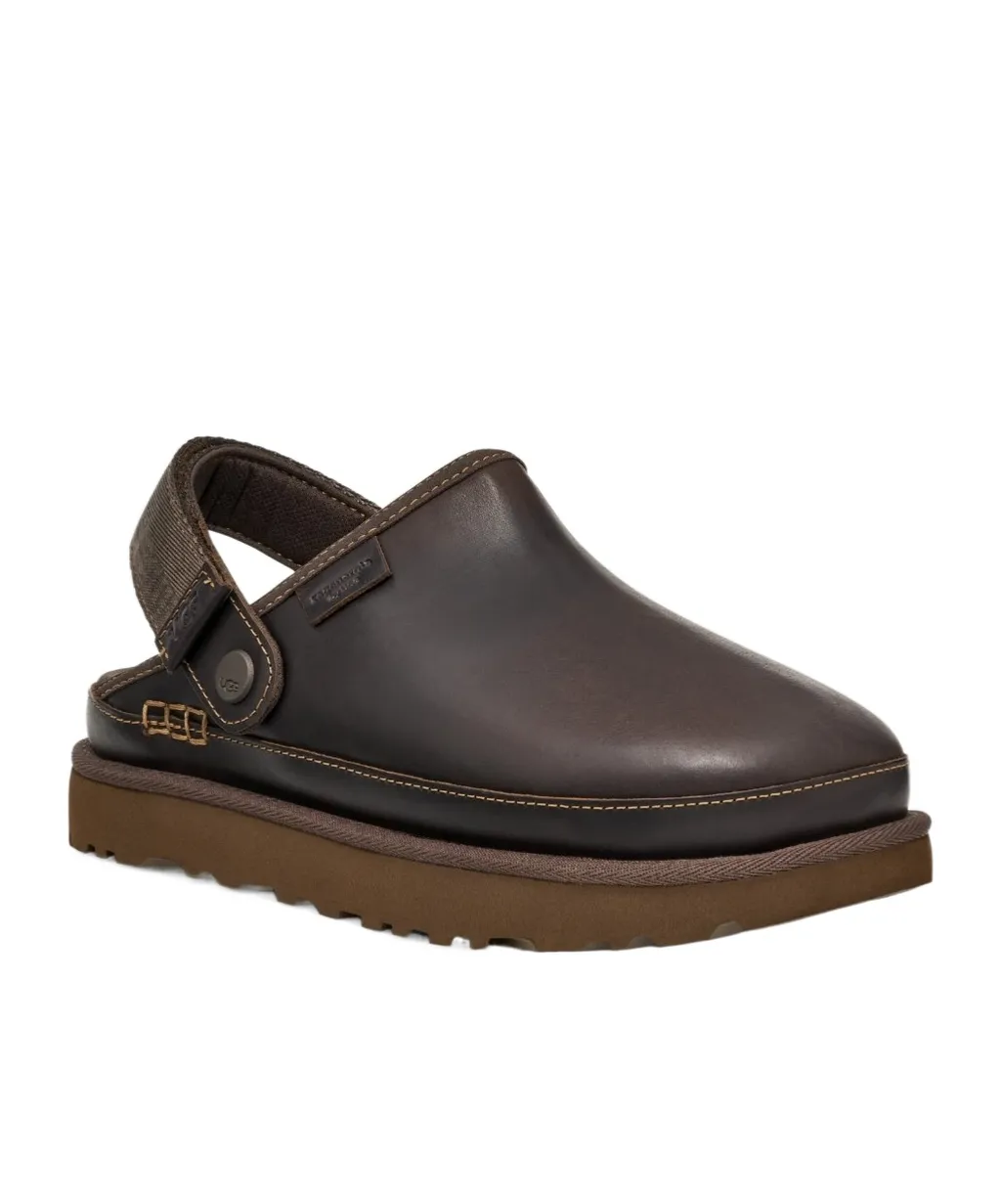 Back-Strap Leather Flat Pumps
