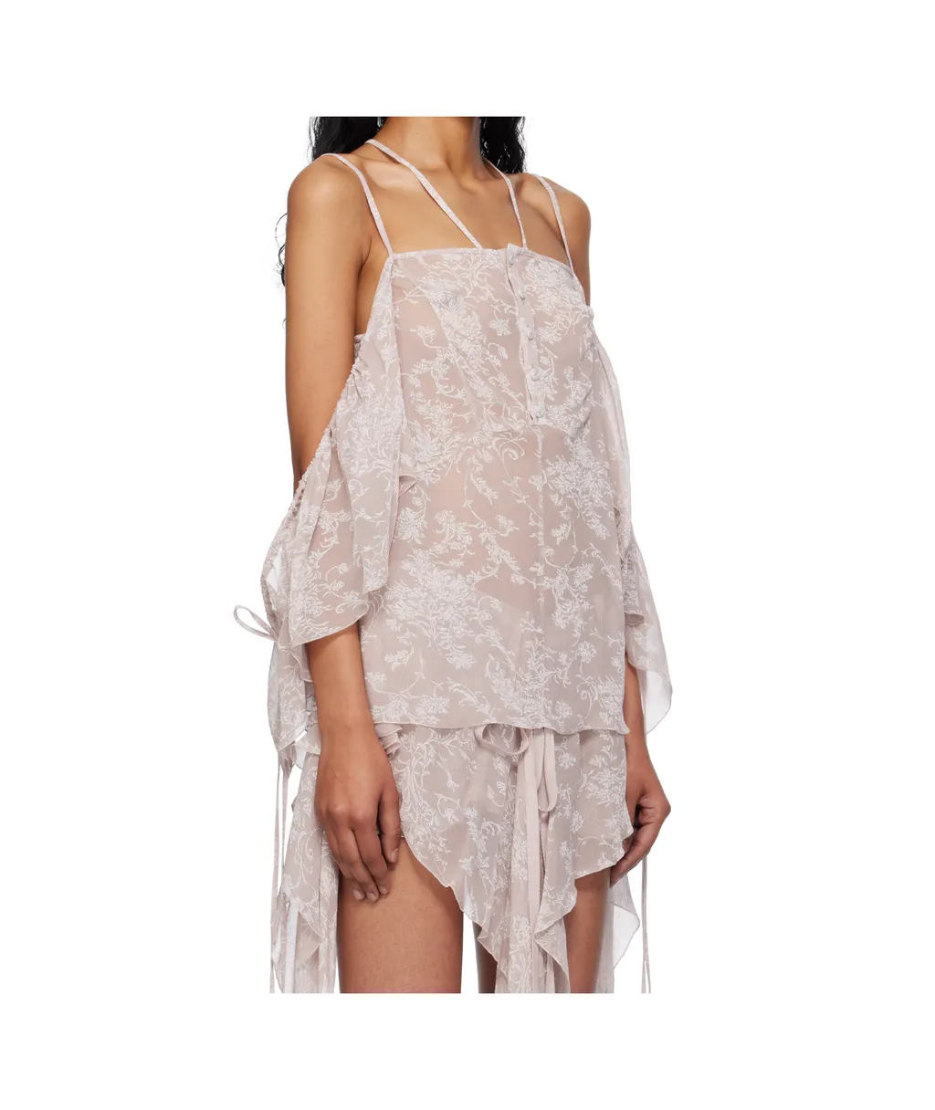 Ann Demeulemeester Valeska Bias Top