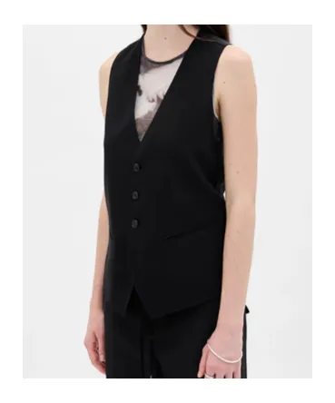 Charlotte Button-Fastening Waistcoat