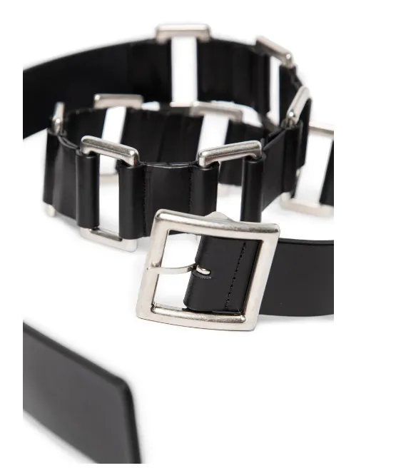 Imir Buckle-Embellished Leather Belt