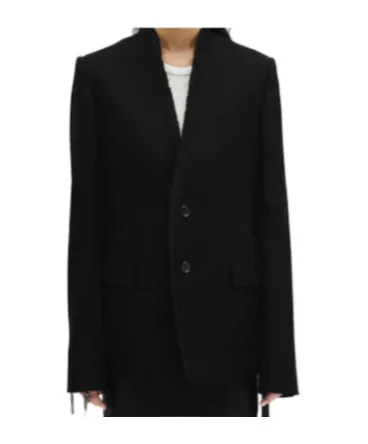 Single-Breasted Blazer Coat