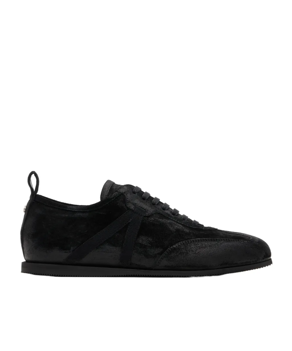 Lace-Up Low-Top Sneakers