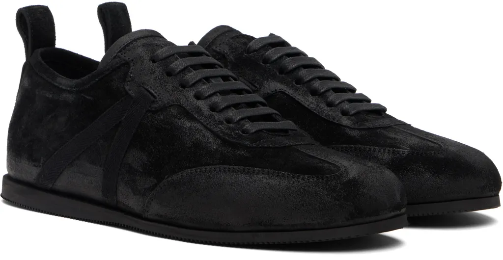 Lace-Up Low-Top Sneakers