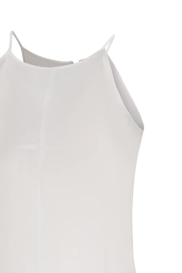 Halterneck Flared Dress