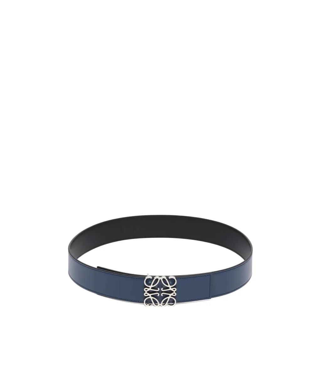 Loewe Logo Buckled Reversible Belt