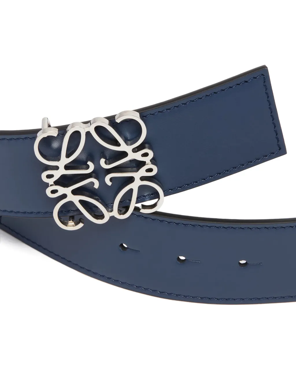 Loewe Logo Buckled Reversible Belt