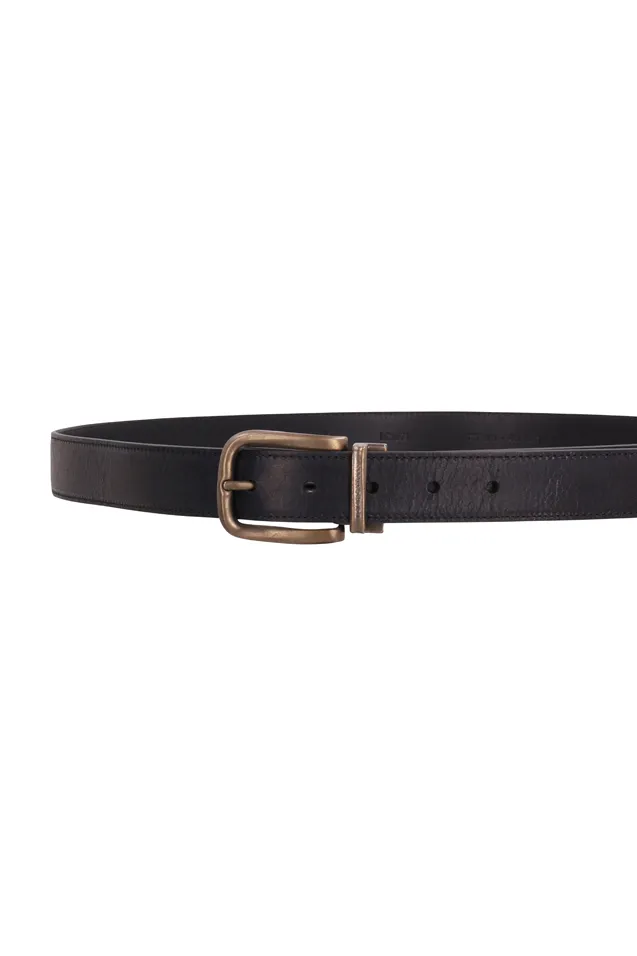 Buckled Leather Belt