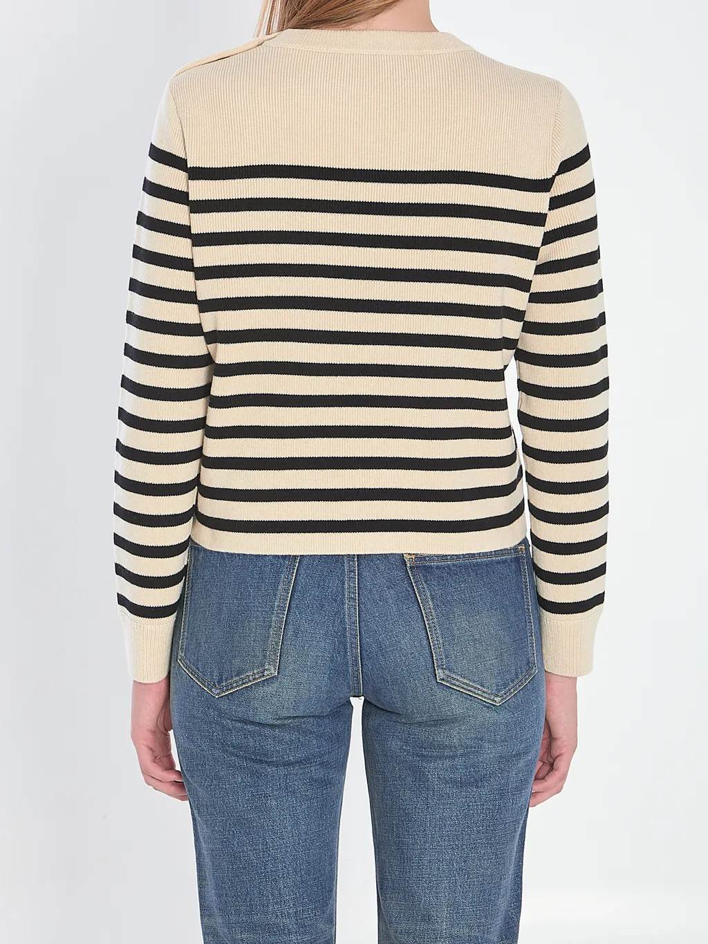 Crew Neck Sweater In Wool Cashmere