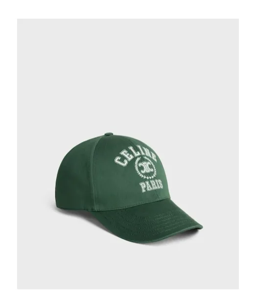 University Baseball Cap In Gabardine Coton Washed