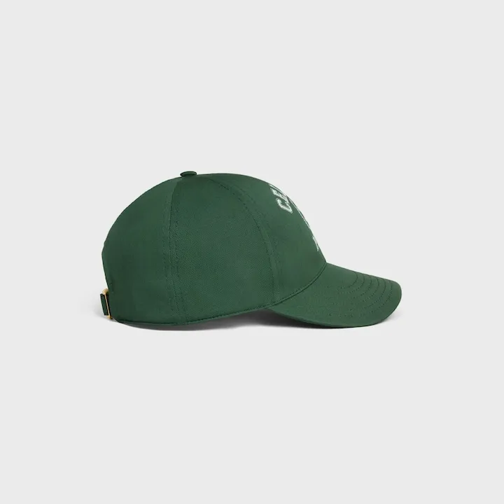 University Baseball Cap In Gabardine Coton Washed
