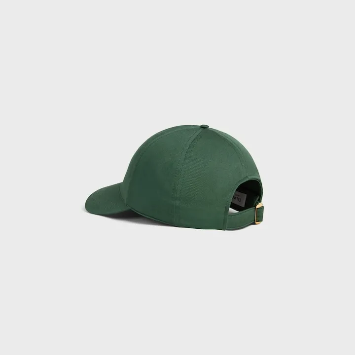 University Baseball Cap In Gabardine Coton Washed