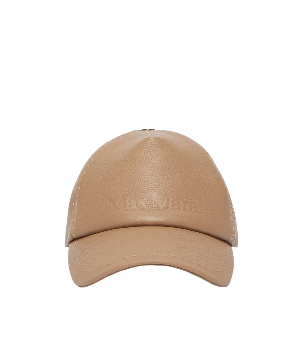 Leather Baseball Cap