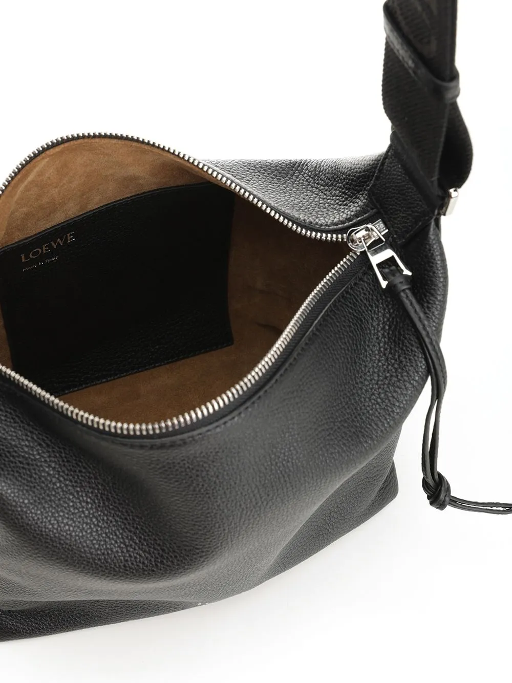 Loewe Cubi Logo Embossed Small Crossbody Bag