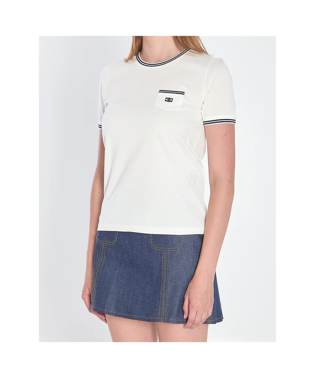 70's Triomphe T-Shirt In Cotton Jersey