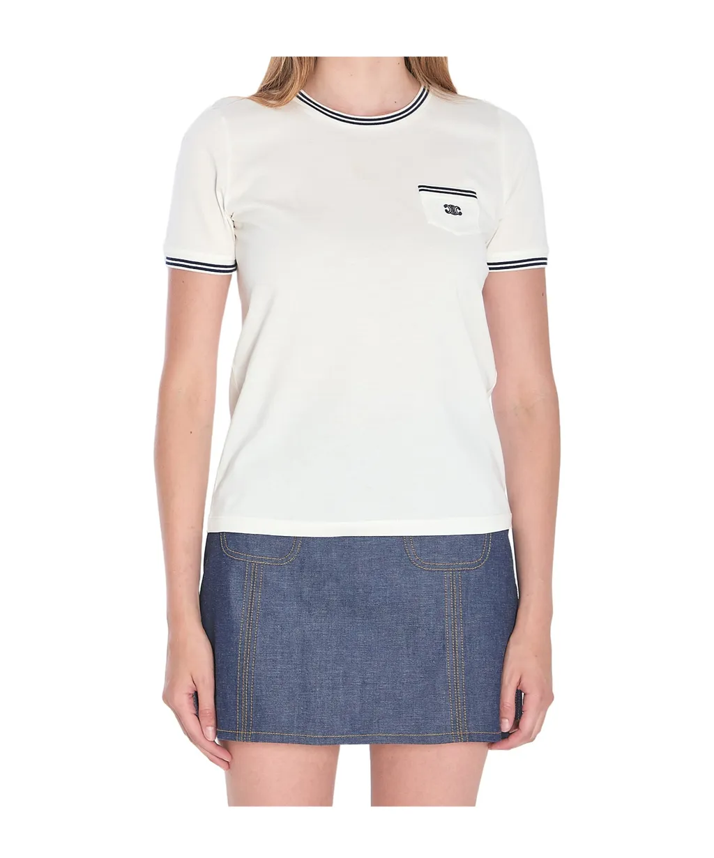 70's Triomphe T-Shirt In Cotton Jersey