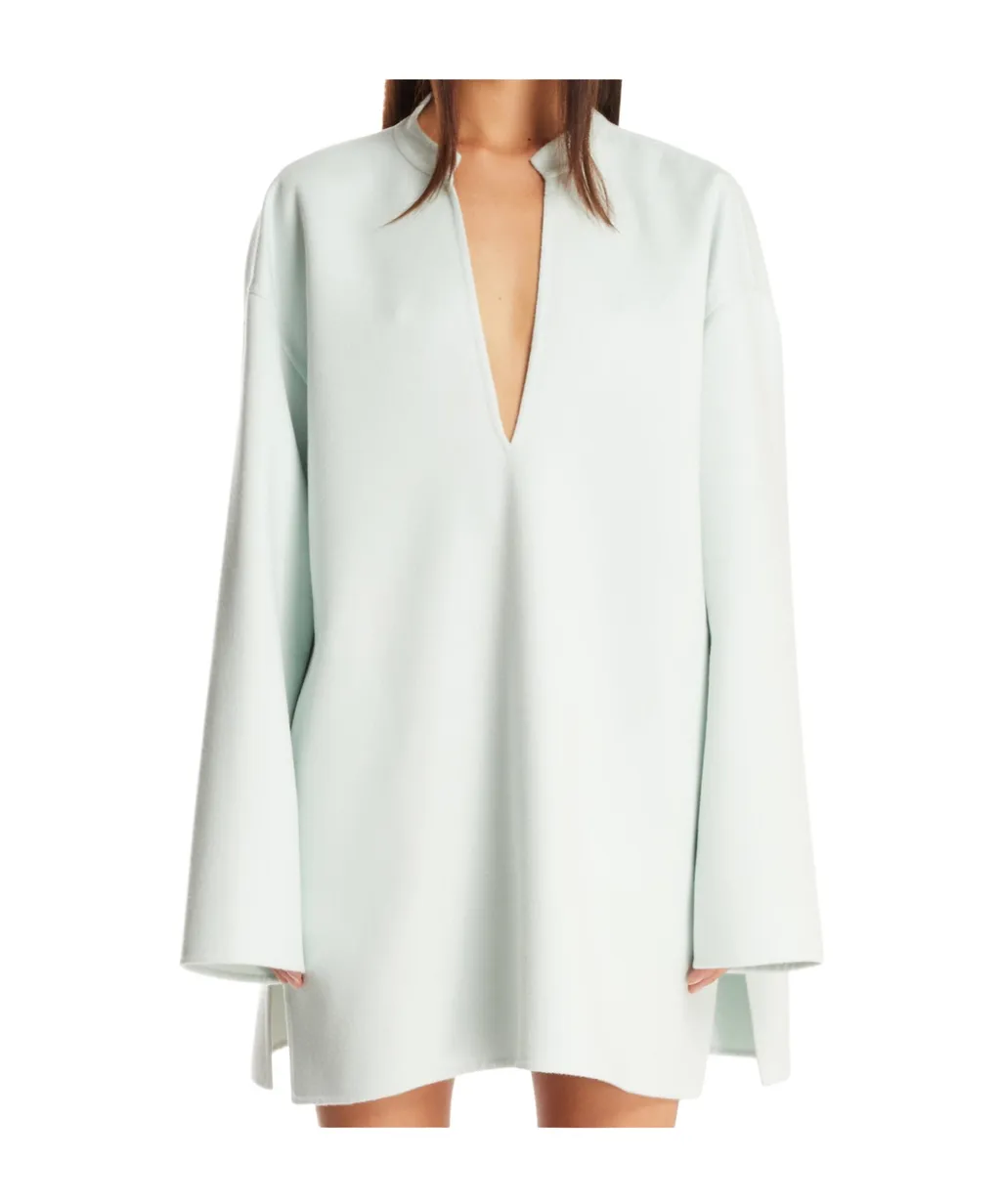 Jil Sander Long-Sleeved V-Neck Top
