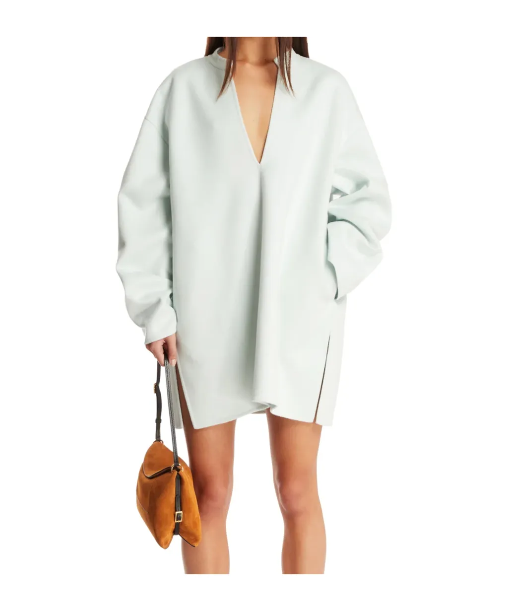 Jil Sander Long-Sleeved V-Neck Top