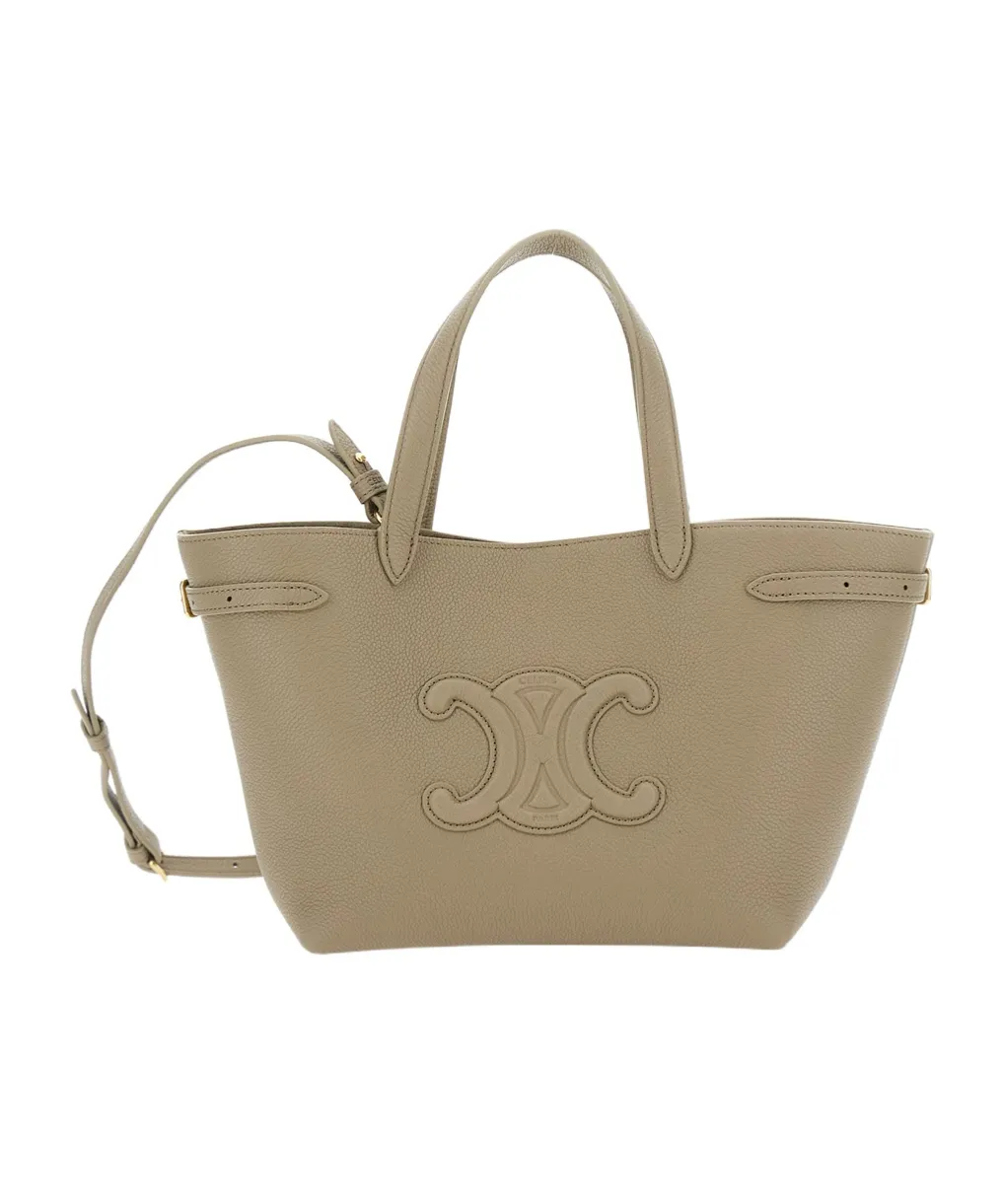 Mini Cabas Anais Cuir Triomphe In Grained Calfskin