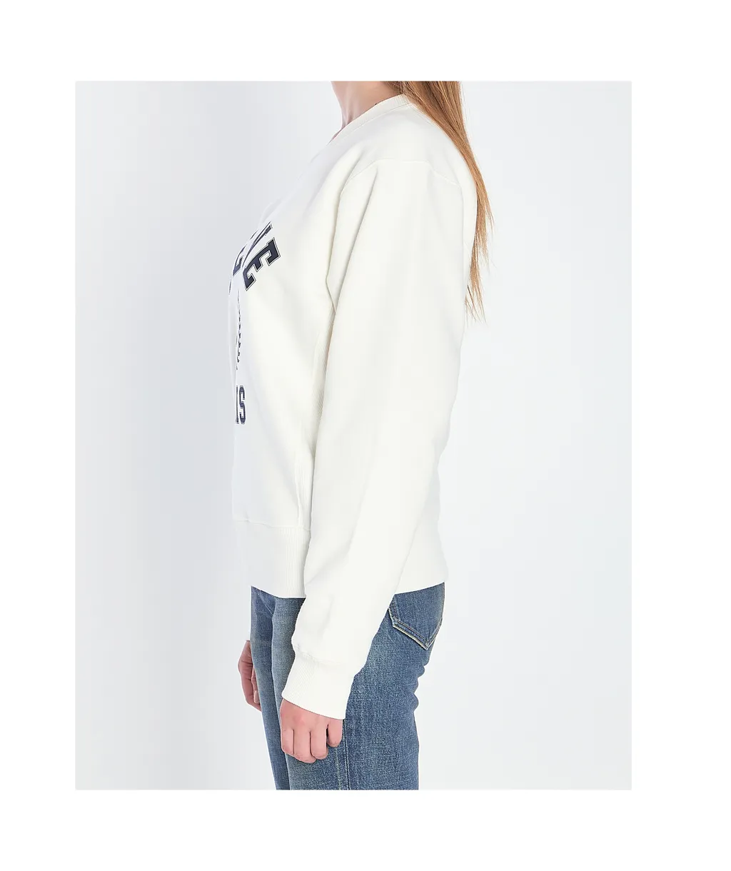 Oversized Celine Sweatshirt In Cotton Fleece