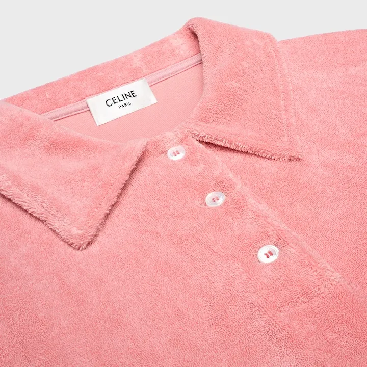 Triomphe Polo In Terry Cotton