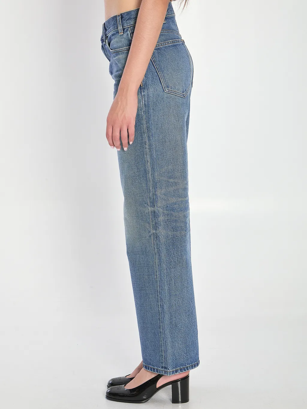 Jolene Jeans In Cotton Denim