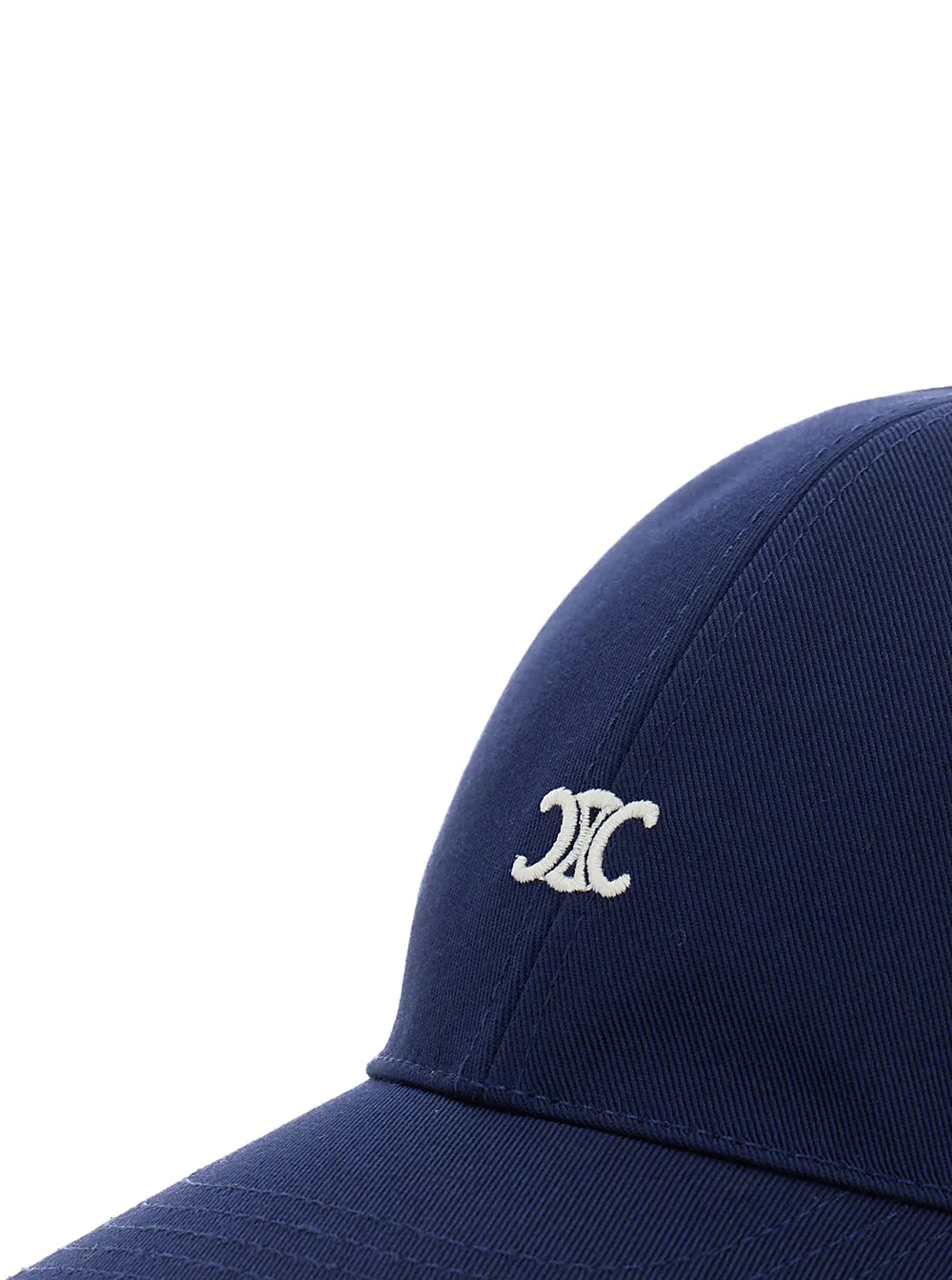 Triomphe Baseball Cap In Gabardine Coton Washed