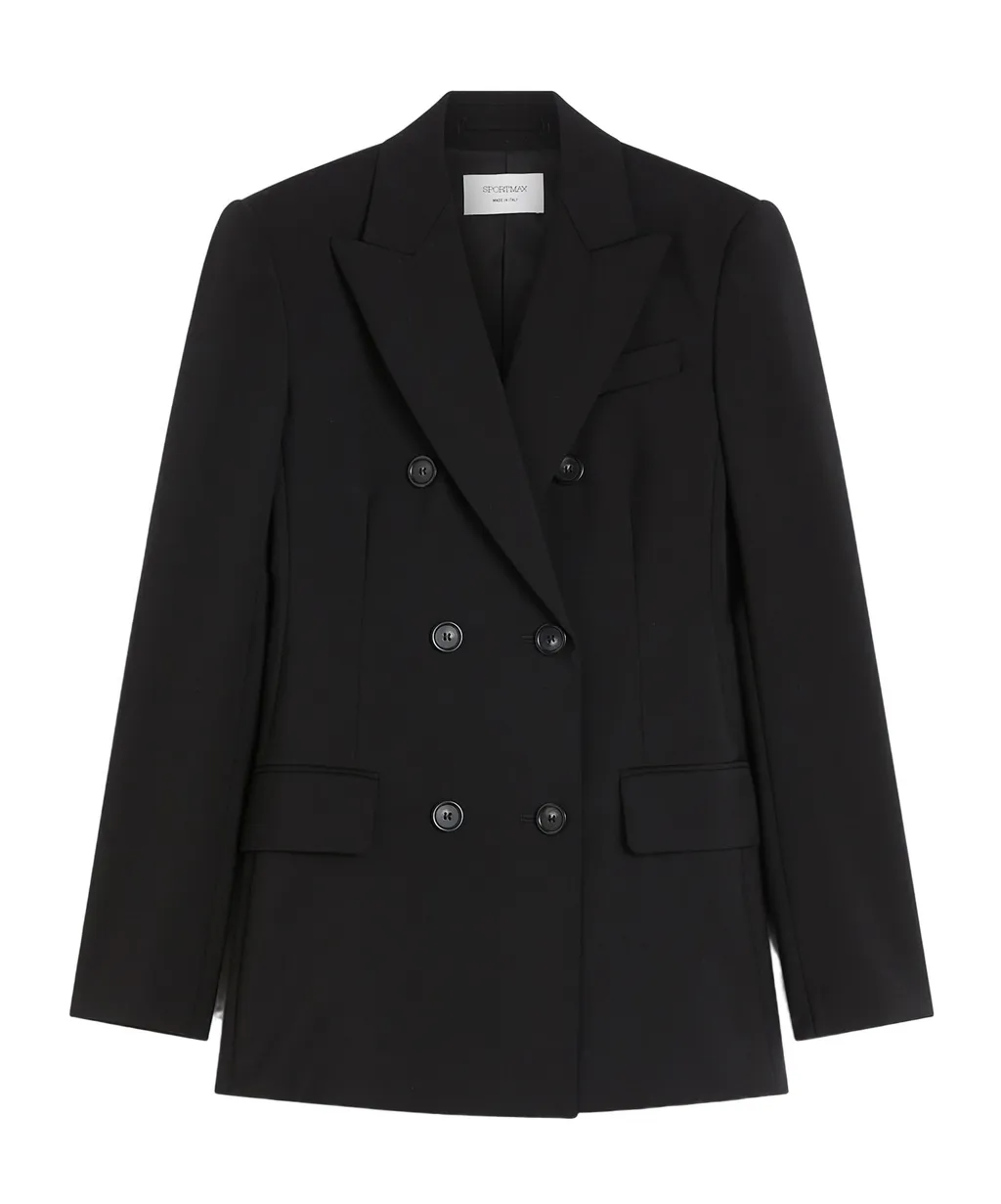 Double-Breasted Tailored Blazer